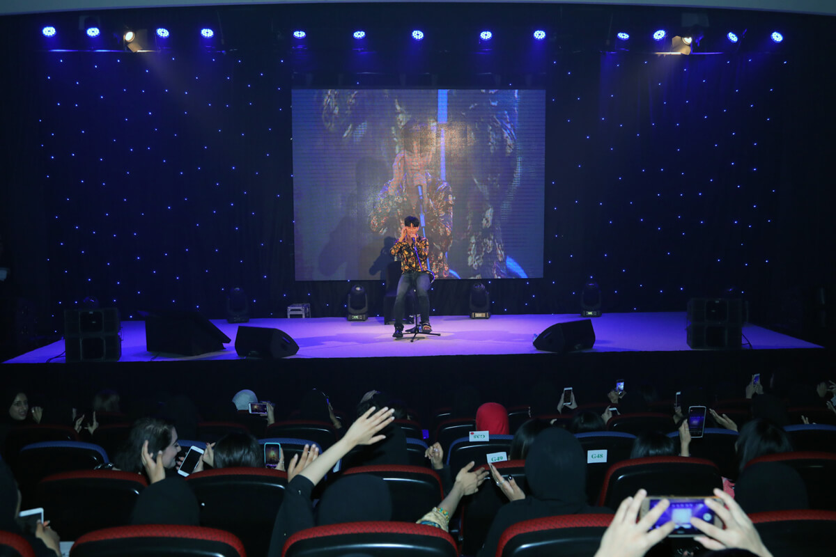 Ji Hoon Fan meeting in Abu Dhabi